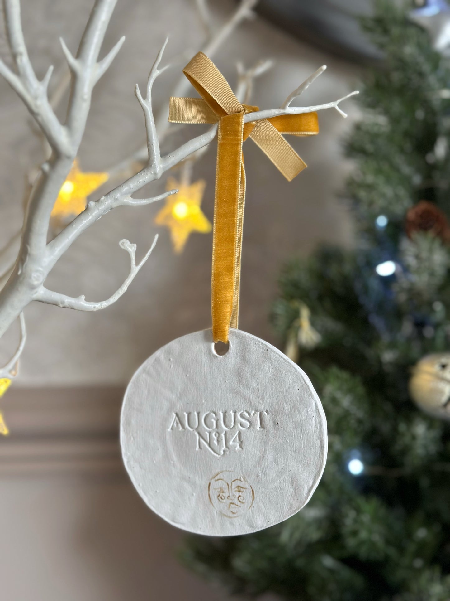 Shortbread Biscuit Sun Ornament