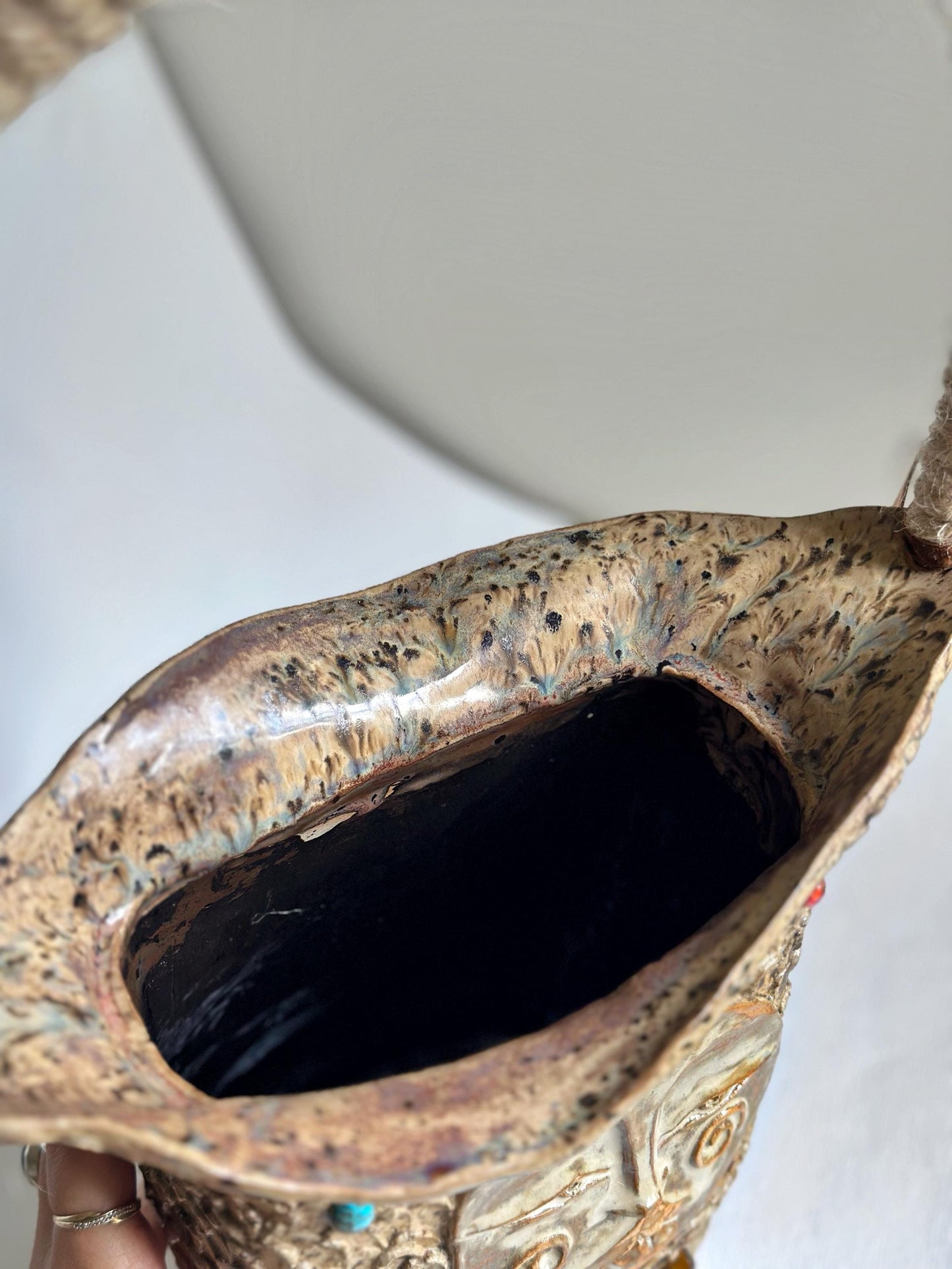 Handbag Face Vase