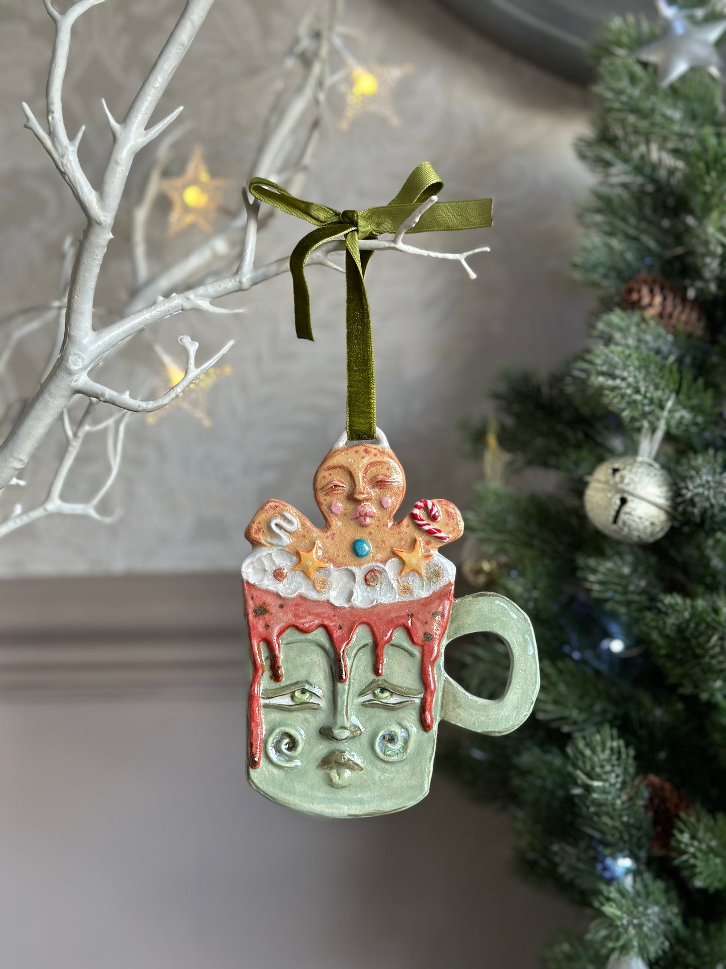 Gingerbread Hot Chocolate Ornament